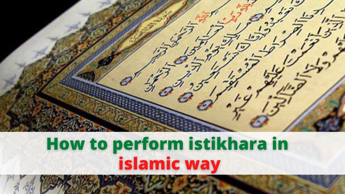 How to perform istikhara in islamic way