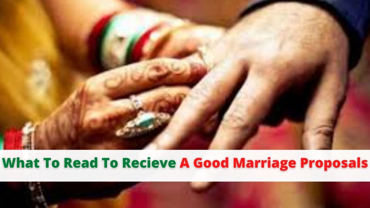 What To Read To Recieve A Good Marriage Proposals In Islam